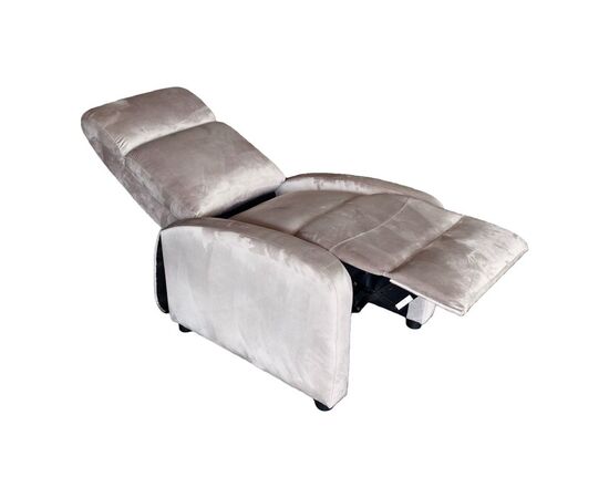 Πολυθρόνα relax Norva pakoworld βελούδο σε γκρι απόχρωση 68.5x86x100εκ - ΚΑΡΕΚΛΕΣ - ΠΟΛΥΘΡΟΝΕΣ ΕΣ. στο Milonadakis.gr