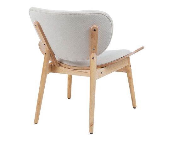 Πολυθρόνα Udalle pakoworld ξύλο σε φυσική απόχρωση με μπεζ ύφασμα 77x70x81εκ - ΚΑΡΕΚΛΕΣ - ΠΟΛΥΘΡΟΝΕΣ ΕΣ. στο Milonadakis.gr