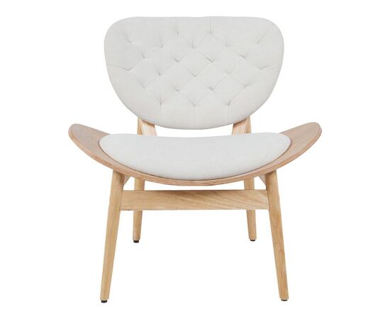 Πολυθρόνα Udalle pakoworld ξύλο σε φυσική απόχρωση με μπεζ ύφασμα 77x70x81εκ - ΚΑΡΕΚΛΕΣ - ΠΟΛΥΘΡΟΝΕΣ ΕΣ. στο Milonadakis.gr