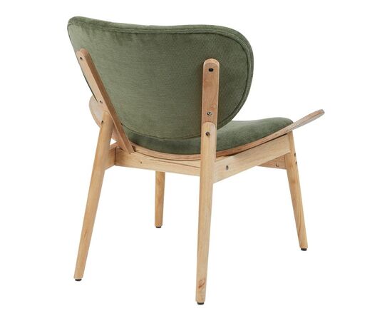 Πολυθρόνα Udalle pakoworld ξύλο σε φυσική απόχρωση με λαδί ύφασμα 77x70x81εκ - ΚΑΡΕΚΛΕΣ - ΠΟΛΥΘΡΟΝΕΣ ΕΣ. στο Milonadakis.gr