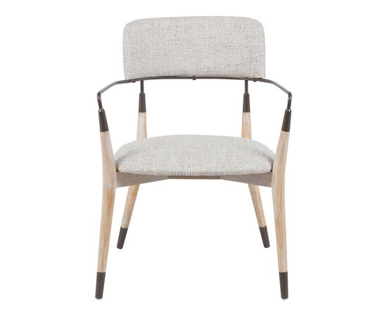 Πολυθρόνα Sentana pakoworld μέταλλο-ξύλο και ύφασμα σε μπεζ-καφέ απόχρωση 56.5x56x79εκ - ΚΑΡΕΚΛΕΣ - ΠΟΛΥΘΡΟΝΕΣ στο Milonadakis.gr