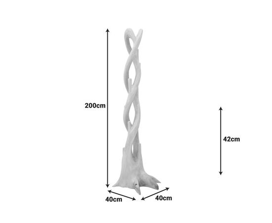 Κρεμάστρα επιδαπέδια Gantou pakoworld suar ξύλο σε φυσική απόχρωση 40x40x200εκ - ΚΑΛΟΓΕΡΟΙ - ΚΡΕΜΑΣΤΡΕΣ στο Milonadakis.gr