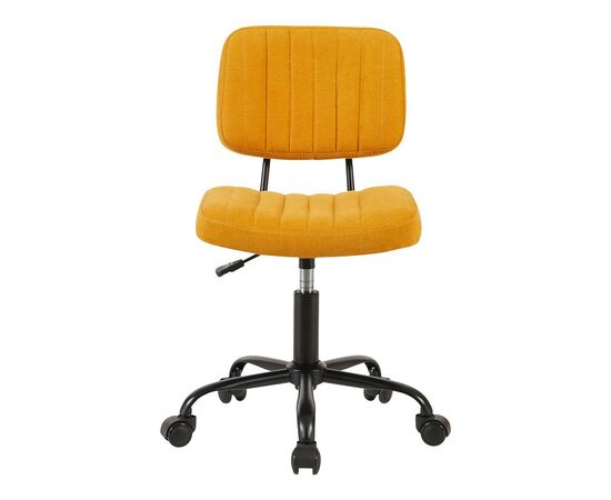 Καρέκλα γραφείου Warra pakoworld ύφασμα κίτρινο 50x52x76-86εκ - ΚΑΡΕΚΛΕΣ ΓΡΑΦΕΙΟΥ στο Milonadakis.gr