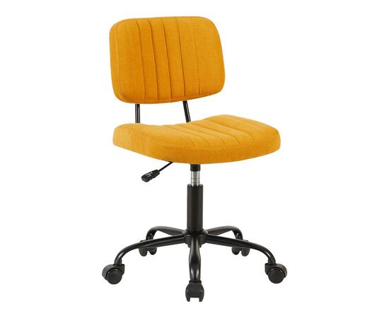 Καρέκλα γραφείου Warra pakoworld ύφασμα κίτρινο 50x52x76-86εκ - ΚΑΡΕΚΛΕΣ ΓΡΑΦΕΙΟΥ στο Milonadakis.gr