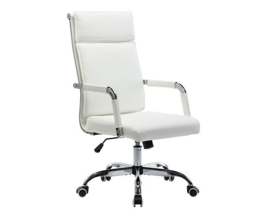 Καρέκλα γραφείου διευθυντη Mavel pakoworld PU λευκό 55x62x100-110εκ - ΚΑΡΕΚΛΕΣ ΓΡΑΦΕΙΟΥ στο Milonadakis.gr