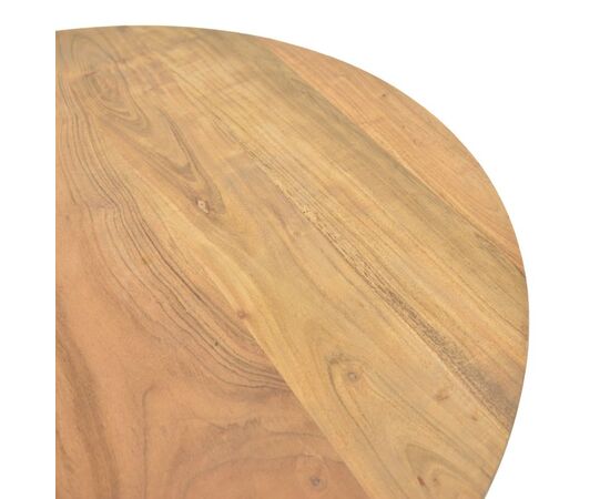 Τραπέζι σαλονιού Radiane pakoworld μασίφ ξύλο ακακίας σε φυσική απόχρωση Φ80x40εκ - ΤΡΑΠΕΖΑΚΙΑ ΣΑΛΟΝΙΟΥ στο Milonadakis.gr