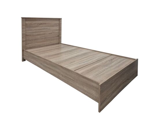 Κρεβάτι Athos pakoworld σε sonoma απόχρωση 90x190εκ - ΚΡΕΒΑΤΙΑ στο Milonadakis.gr