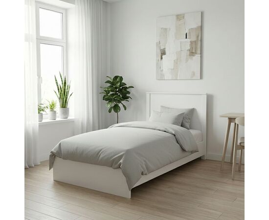 Κρεβάτι Athos pakoworld σε λευκή απόχρωση 90x190εκ - ΚΡΕΒΑΤΙΑ στο Milonadakis.gr