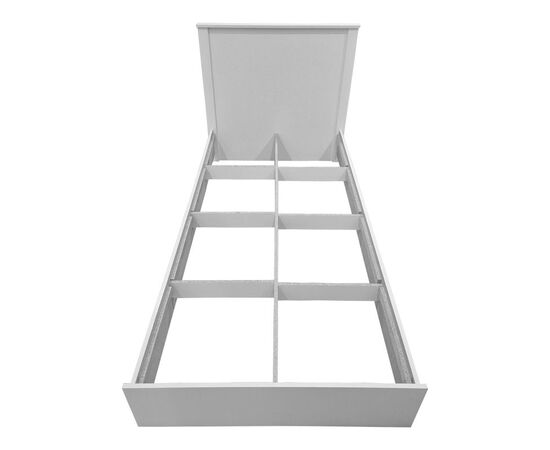 Κρεβάτι Athos pakoworld σε λευκή απόχρωση 90x190εκ - ΚΡΕΒΑΤΙΑ στο Milonadakis.gr