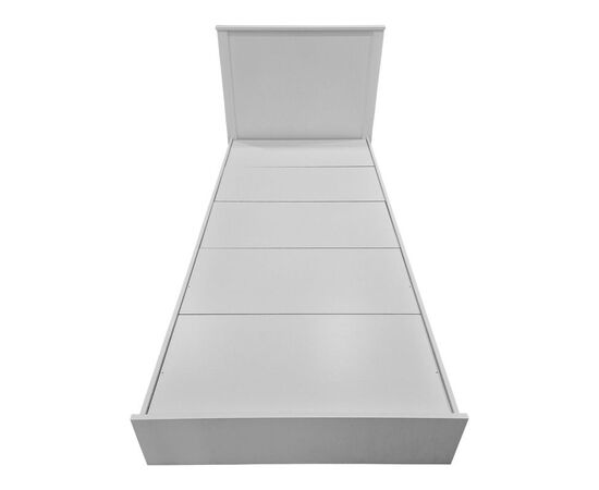 Κρεβάτι Athos pakoworld σε λευκή απόχρωση 90x190εκ - ΚΡΕΒΑΤΙΑ στο Milonadakis.gr