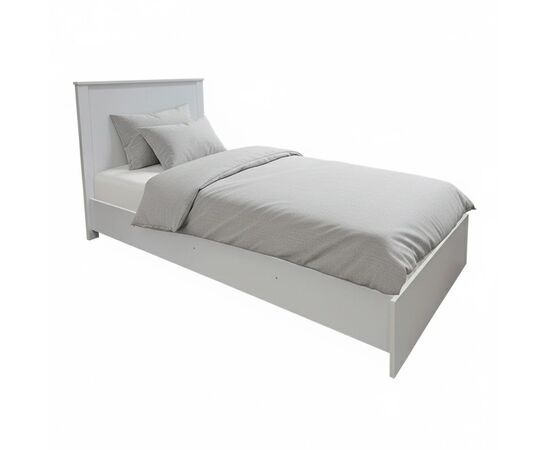 Κρεβάτι Athos pakoworld σε λευκή απόχρωση 90x190εκ - ΚΡΕΒΑΤΙΑ στο Milonadakis.gr