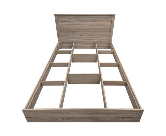 Κρεβάτι Athos pakoworld σε sonoma απόχρωση 140x200εκ - ΚΡΕΒΑΤΙΑ στο Milonadakis.gr