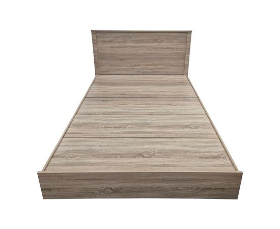 Κρεβάτι Athos pakoworld σε sonoma απόχρωση 140x200εκ - ΚΡΕΒΑΤΙΑ στο Milonadakis.gr