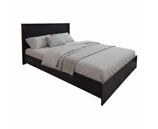 Κρεβάτι Athos pakoworld σε wenge απόχρωση 140x200εκ - ΚΡΕΒΑΤΙΑ στο Milonadakis.gr