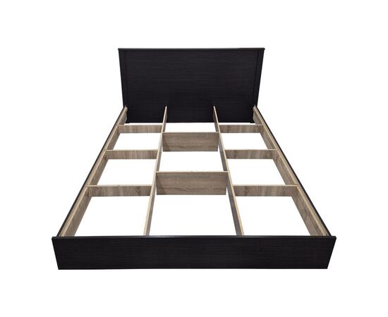 Κρεβάτι Athos pakoworld σε wenge απόχρωση 160x200εκ - ΚΡΕΒΑΤΙΑ στο Milonadakis.gr