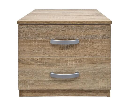 Κομοδίνο Athos pakoworld σε sonoma απόχρωση 48x40x41.5εκ - ΚΟΜΟΔΙΝΑ στο Milonadakis.gr