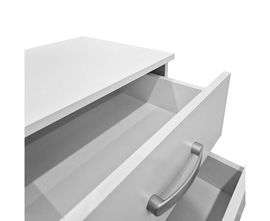 Κομοδίνο Athos pakoworld σε λευκή απόχρωση 48x40x41.5εκ - ΚΟΜΟΔΙΝΑ στο Milonadakis.gr