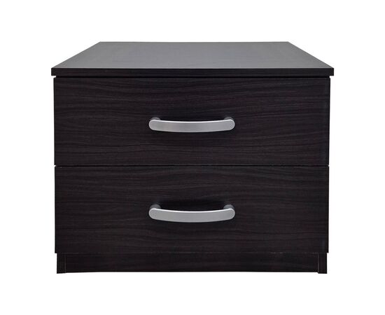 Κομοδίνο Athos pakoworld σε wenge απόχρωση 48x40x41.5εκ - ΚΟΜΟΔΙΝΑ στο Milonadakis.gr