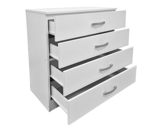 Συρταριέρα Athos pakoworld σε λευκή απόχρωση 80x40x79εκ - ΣΥΡΤΑΡΙΕΡΕΣ - ΤΟΥΑΛΕΤΕΣ στο Milonadakis.gr