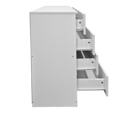 Συρταριέρα Athos pakoworld σε λευκή απόχρωση 80x40x79εκ - ΣΥΡΤΑΡΙΕΡΕΣ - ΤΟΥΑΛΕΤΕΣ στο Milonadakis.gr