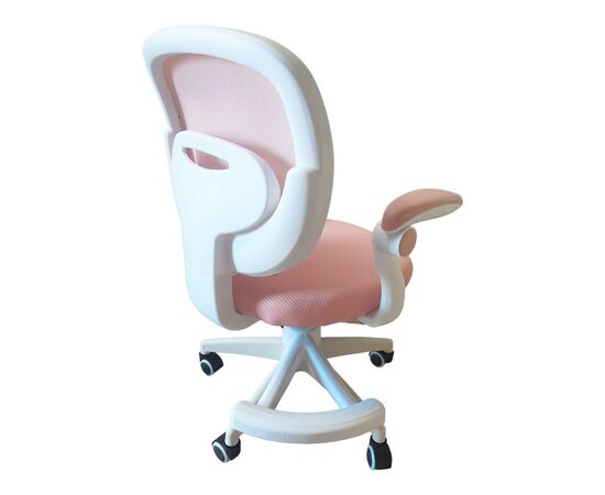 Καρέκλα γραφείου παδική Bernu pakoworld ύφασμα mesh σε ροζ απόχρωση 47x56x80-90εκ - ΚΑΡΕΚΛΕΣ ΓΡΑΦΕΙΟΥ στο Milonadakis.gr