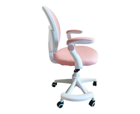 Καρέκλα γραφείου παδική Bernu pakoworld ύφασμα mesh σε ροζ απόχρωση 47x56x80-90εκ - ΚΑΡΕΚΛΕΣ ΓΡΑΦΕΙΟΥ στο Milonadakis.gr