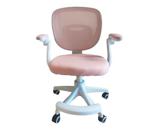 Καρέκλα γραφείου παδική Bernu pakoworld ύφασμα mesh σε ροζ απόχρωση 47x56x80-90εκ - ΚΑΡΕΚΛΕΣ ΓΡΑΦΕΙΟΥ στο Milonadakis.gr