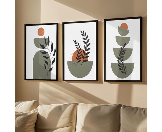 Πίνακας Corisia pakoworld τρίπτυχος με ψηφιακή εκτύπωση και πλαίσιο 33x1.5x48εκ - ΠΙΝΑΚΕΣ στο Milonadakis.gr