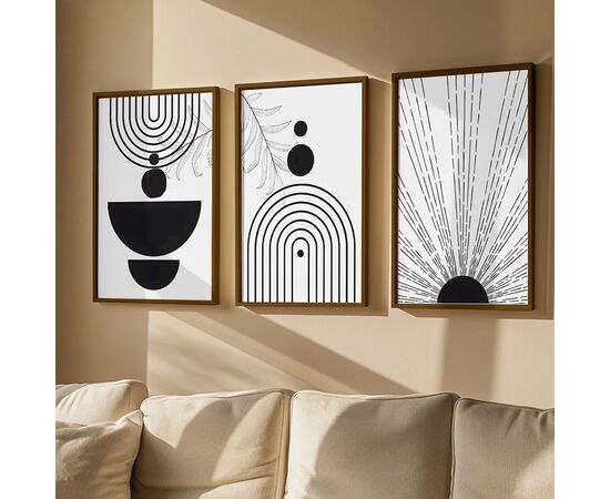 Πίνακας Docpia pakoworld τρίπτυχος με ψηφιακή εκτύπωση και πλαίσιο 33x1.5x48εκ - ΠΙΝΑΚΕΣ στο Milonadakis.gr