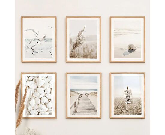 Πίνακας Averon pakoworld εξάπτυχος με ψηφιακή εκτύπωση και πλαίσιο 33x1.5x48εκ - ΠΙΝΑΚΕΣ στο Milonadakis.gr