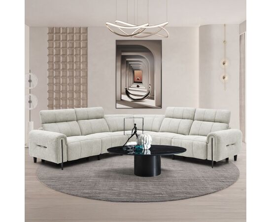 ΓΩΝΙΑΚΟΣ ΚΑΝΑΠΕΣ ΜΕ RECLINE ORACLE HM3290.02 ΜΠΕΖ ΥΦΑΣΜΑ 293x293x98Υεκ. - ΚΑΝΑΠΕΔΕΣ-ΣΑΛΟΝΙΑ στο Milonadakis.gr