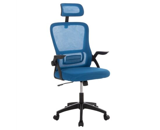 ΚΑΡΕΚΛΑ ΓΡΑΦΕΙΟΥ BLAZER HM1205.03 ΜΠΛΕ MESH-ΜΑΥΡΟΣ ΣΚΕΛΕΤΟΣ NYLON 60,5x47x85,5Υεκ. - ΚΑΡΕΚΛΕΣ ΓΡΑΦΕΙΟΥ στο Milonadakis.gr