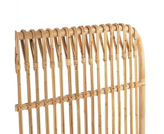 ΚΕΦΑΛΑΡΙ ΚΡΕΒΑΤΙΟΥ MERMA HM9549 ΣΕ ΦΥΣΙΚΟ ΧΡΩΜΑ RATTAN 165x5x121Yεκ. - ΚΡΕΒΑΤΙΑ στο Milonadakis.gr