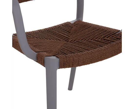 ΠΟΛΥΘΡΟΝΑ ΕΞ.ΧΩΡΟΥ STRIDER HM6391.03 ΓΚΡΙ ΠΟΛΥΠΡΟΠΥΛΕΝΙΟ--ΚΑΦΕ ΣΧΟΙΝΙ 57x53x80Υεκ. - ΚΑΡΕΚΛΕΣ - ΠΟΛΥΘΡΟΝΕΣ στο Milonadakis.gr