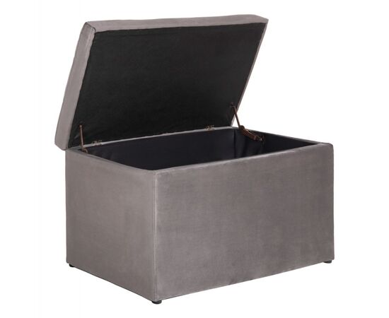 ΣΚΑΜΠΟ-ΜΠΑΟΥΛΟ ΜΕ ΑΠΟΘΗΚΕΥΤΙΚΟ ΧΩΡΟ PUNK HM279.11 ΓΚΡΙ ΒΕΛΟΥΔΟ 90x50x50Υεκ. - ΠΟΥΦ - ΣΚΑΜΠΟ - ΜΠΑΟΥΛΟ στο Milonadakis.gr