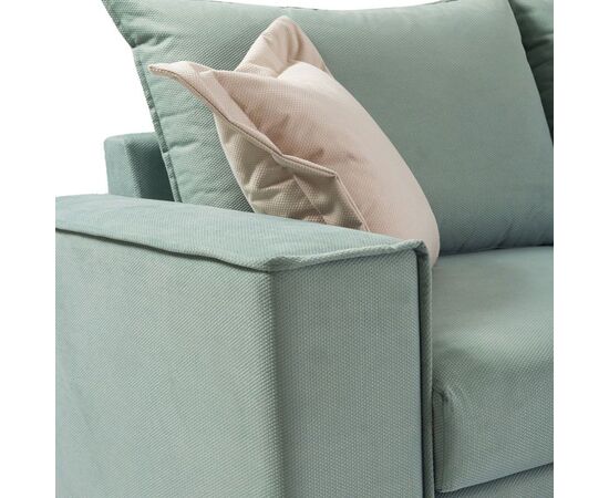 Γωνιακός καναπές αριστερή γωνία Romantic pakoworld ύφασμα ciel-cream 290x235x95εκ - ΚΑΝΑΠΕΔΕΣ-ΣΑΛΟΝΙΑ στο Milonadakis.gr