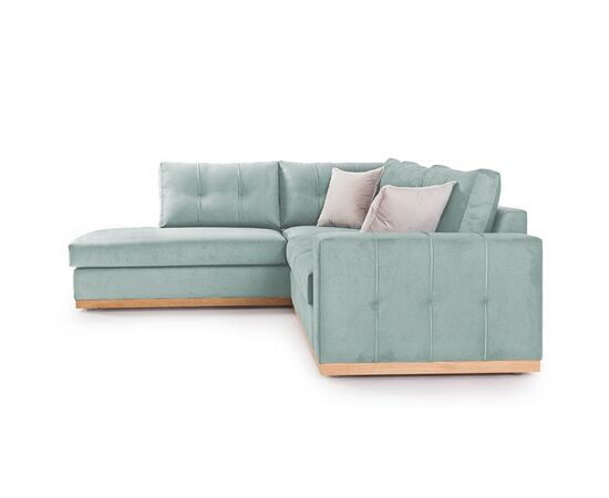 Γωνιακός καναπές δεξιά γωνία Boston pakoworld ύφασμα ciel-cream 280x225x90εκ - ΚΑΝΑΠΕΔΕΣ-ΣΑΛΟΝΙΑ στο Milonadakis.gr