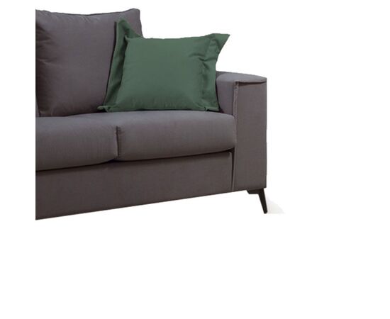 Καναπές Verona 2θέσιος ανθρακί - μαξιλάρια κυπαρισσί 173x93x100εκ - ΚΑΝΑΠΕΔΕΣ-ΣΑΛΟΝΙΑ στο Milonadakis.gr