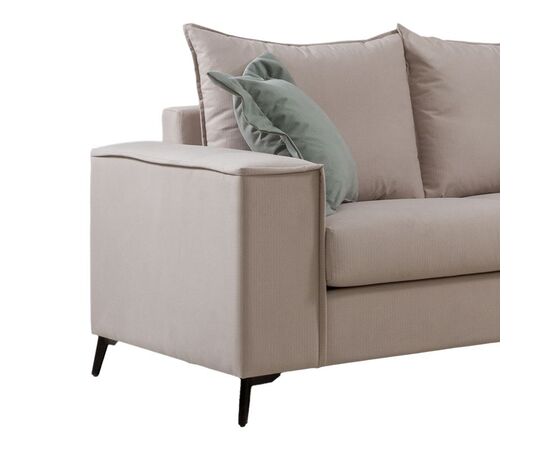 Καναπές Verona pakoworld 2θέσιος κρεμ ύφασμα με μαξιλάρια σε μέντα απόχρωση 173x93x100εκ - ΚΑΝΑΠΕΔΕΣ-ΣΑΛΟΝΙΑ στο Milonadakis.gr