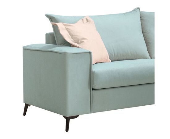 Καναπές Verona pakoworld 3θέσιος μέντα ύφασμα με μαξιλάρια σε κρεμ απόχρωση 225x93x100εκ - ΚΑΝΑΠΕΔΕΣ-ΣΑΛΟΝΙΑ στο Milonadakis.gr