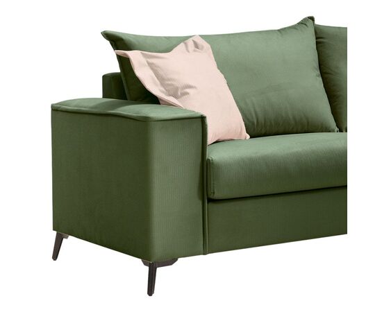 Καναπές Verona pakoworld 3θέσιος κυπαρισσί ύφασμα με μαξιλάρια σε κρεμ απόχρωση 225x93x100εκ - ΚΑΝΑΠΕΔΕΣ-ΣΑΛΟΝΙΑ στο Milonadakis.gr