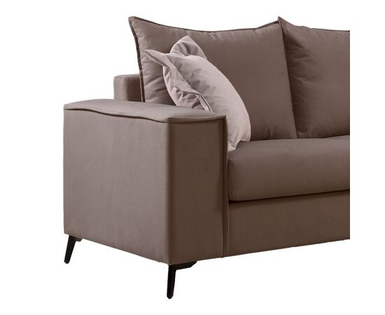 Καναπές Verona pakoworld 2θέσιος μόκα ύφασμα με μαξιλάρια σε κρεμ απόχρωση 173x93x100εκ - ΚΑΝΑΠΕΔΕΣ-ΣΑΛΟΝΙΑ στο Milonadakis.gr