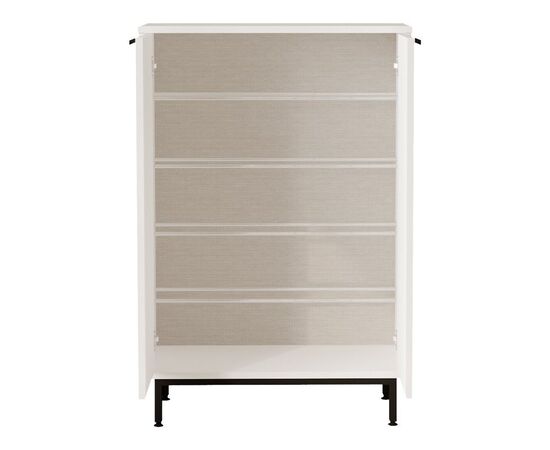 Παπουτσοθήκη Kinga 5ραφιών pakoworld σε λευκή απόχρωση 72x35.5x105.6εκ - ΕΠΙΠΛΑ ΕΙΣΟΔΟΥ στο Milonadakis.gr