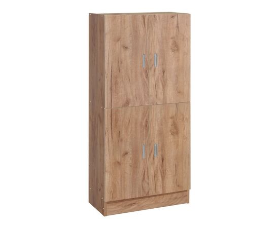 Παπουτσοθήκη-ντουλάπι Felicity pakoworld χρώμα φυσικό mo 60x32x127εκ - ΕΠΙΠΛΑ ΕΙΣΟΔΟΥ στο Milonadakis.gr