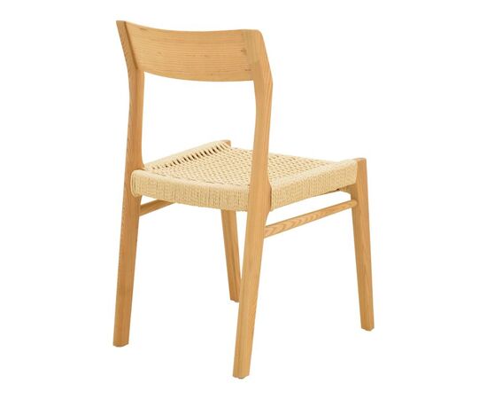 Καρέκλα Karlinda pakoworld ξύλο οξιάς-έδρα σχοινί σε φυσική απόχρωση 47.5x55x81εκ - ΚΑΡΕΚΛΕΣ - ΠΟΛΥΘΡΟΝΕΣ ΕΣ. στο Milonadakis.gr