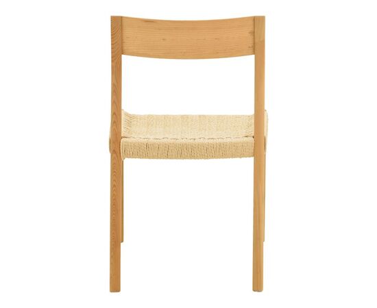 Καρέκλα Karlinda pakoworld ξύλο οξιάς-έδρα σχοινί σε φυσική απόχρωση 47.5x55x81εκ - ΚΑΡΕΚΛΕΣ - ΠΟΛΥΘΡΟΝΕΣ ΕΣ. στο Milonadakis.gr
