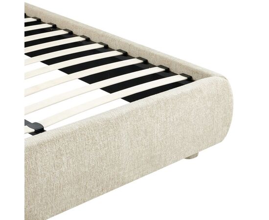 Κρεβάτι Salena pakoworld ύφασμα σε μπεζ απόχρωση 160x200εκ - ΚΡΕΒΑΤΙΑ στο Milonadakis.gr