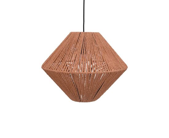 Φωτιστικό οροφής Palmo Inart Ε27 rope σε φυσική απόχρωση Φ40x32εκ - ΦΩΤΙΣΤΙΚΑ ΟΡΟΦΗΣ στο Milonadakis.gr