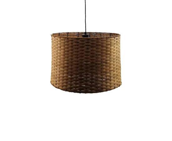 Φωτιστικό οροφής Siwel Inart Ε27 μπαμπού σε καφέ απόχρωση Φ40x27εκ - ΦΩΤΙΣΤΙΚΑ ΟΡΟΦΗΣ στο Milonadakis.gr