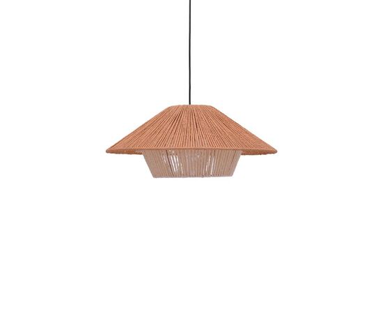 Φωτιστικό οροφής Jarpie Inart Ε27 rope σε φυσική απόχρωση Φ49.5x20εκ - ΦΩΤΙΣΤΙΚΑ ΟΡΟΦΗΣ στο Milonadakis.gr